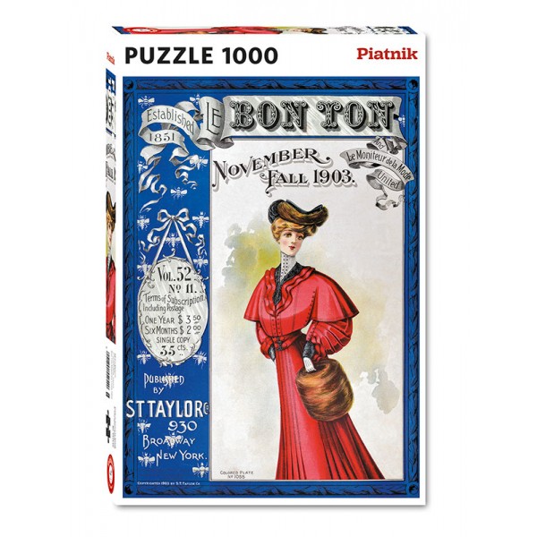 Okładka Bon Ton (1000el.) - Sklep Art Puzzle